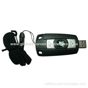 Originality USB Flash Drives, Car Key Shape, Supports 2.0USBNew